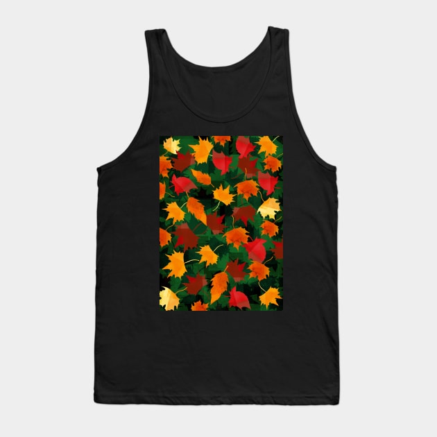 Autumn Colours Tank Top by Scratch